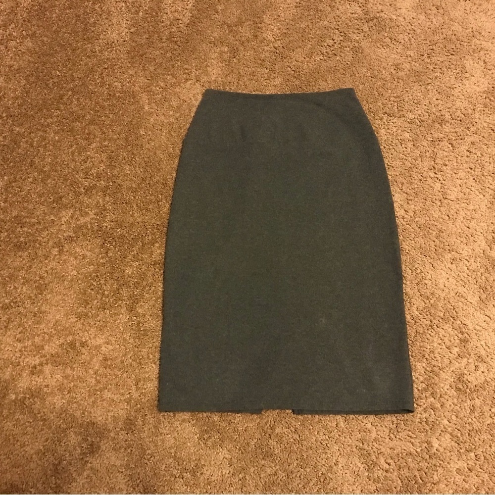 Women With Control Gray Skirt